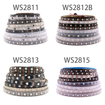 WS2812B WS2813 WS2815พิกเซลสมาร์ท RGB LED Strip WS2812ระบุแอดเดรส IC 3060144 Ledsm เทปแสง WS2811 *