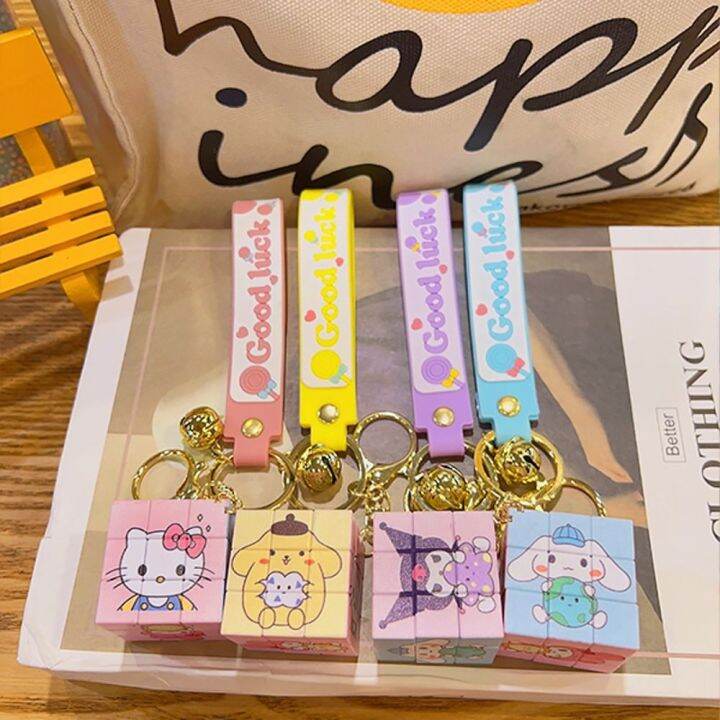 พวงกุญแจลูกบาศก์มายากล-cinnamoroll-cinnamoroll-kuromi-พัฒนาสมอง-kuromi-cube-จี้ปริศนาเครื่องประดับมืออาชีพของขวัญเด็ก