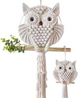 Nordic Style Dream Catchers Cotton Macrame Owls Tapestry Wall Hanging Handmade Tassels Dreamcatcher Home Boho Home Decoration