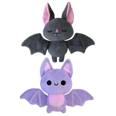 Stuffed Bat Toy Cuddly Halloween Animal 18cm Soft Hugging Plushie Plush Doll Gift for Kids Home Decor for Sofa Nursery Bed Bedroom Car Seat polite
