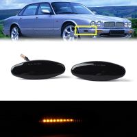 LED Dynamic Side Marker Light Repeater Indicator Turn Signal Lamp for Jaguar XJ8 XJR 1997-2005 XJX350 S-Type