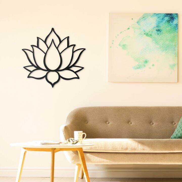 lotus-flower-wall-art-metal-wall-decor-outdoor-metal-wall-art-mandala-decor