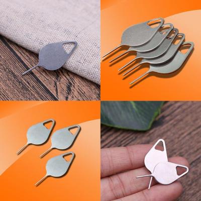 1Pc Sim Card Tray Removal Eject Pin Key Tool Stainless Steel Needle K0D7