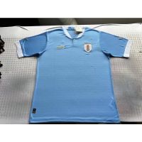 2022 2023 Newest เสื้อกีฬาแขนสั้น ลายทีมชาติฟุตบอล Uruguay 2022 2023 22 23 ชุดเหย้า สําหรับผู้ชาย