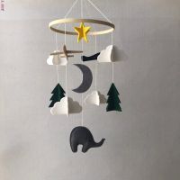 Baby Rattle Mobile Crib Toy Bed Hanging Newborn Wind Bell Kids Room Decoration