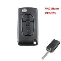 ♣▪☏ 3 Buttons Car Remote Key Case Cover Key Shell uncut For Citroen C4 Grand Picasso 2010-2012 2013 Accessories For C5 2008-2011