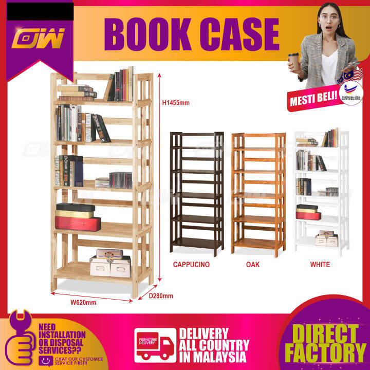 5 TIER BOOK CASE / BOOK SHELF / BOOK BOOK RACK MULTIPURPOSE