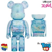 Bearbrick X-Girl Blue 2021 1000%