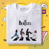 เสื้อยืดผู้ชายวัยรุ่น เสื้อยืดผู้ชายเกาหลี  เสื้อยืด The Beatles คน 100% ผ้านุ่ม สกรีนคมชัด มีครบไซส์ อก 22-56 ( ใส่ได้ทั้งครอบครัว ) เสื้อยืดผู้ชายเท่ๆ
