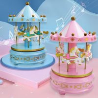 Carousel Music Box Moving Horses Music Box Merry Round Carousel - Cute - Aliexpress