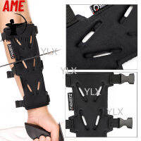 ใหม่ Arm Guard 3สายรัด Protector Gear Adjustbale Target Bow Shoot