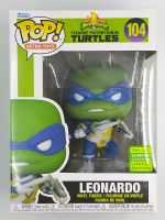 SDCC 2022 Funko Pop Power Rangers TMNT - Leonardo #104