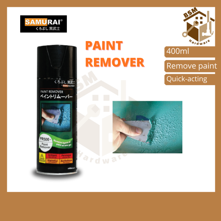 BSM Samurai Spray Paint Paint Remover PR500 Spray cat buang cat ...