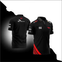 （all in stock）  Polo shirt T1 SKT T1 black edition game dota 2