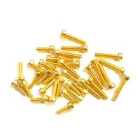 10pcs DIN912 Alloy steel Titanium plated Gold Hex cup Head Screw M2 M2.5 M3 M4 Hexagon Socket Cap Head Bolt Screw