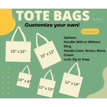 Design-Your-Own Tote Bags | Set of 15 | Lakeshore