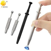 1 PC 3/4 Claws Jewelry Gem Beads Holder Pick-up Tool Diamond Gemstones Stone Prong Holder Tweezers Catcher Grabbers