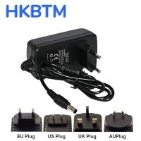 2023ใหม่ HKBTM 24W อะแดปเตอร์ DC 12V 2A EU ปลั๊กไฟ UK AU AC 100V-240V ตัวแปลง DC 12V 1000mA 2A ปลั๊กยุโรปแหล่งจ่ายไฟร้อน