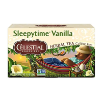 Sleepytime Vanilla Celestial Seasonings Vanilla Herbal Tea Caffeine Free 29g 20 Tea Bags ชาช่วยนอนหลับ กลิ่นวานิลลา ของแท้จากอเมริกา Sleepy Tea ไม่มีแคลอรี่ ไม่มีคาเฟอีน 20 ซอง