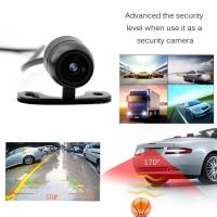 Car Reverse Camera HD Night Vision Waterproof CCD LED Auto Backup Monitor Front View Side Reversing Backup Camera Color Image Vehicle Backup Cameras