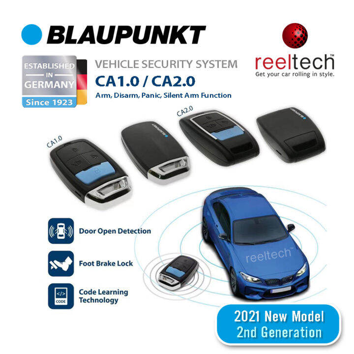 Blaupunkt 2nd Generation Car Alarm System with Brake Lock Vehicle