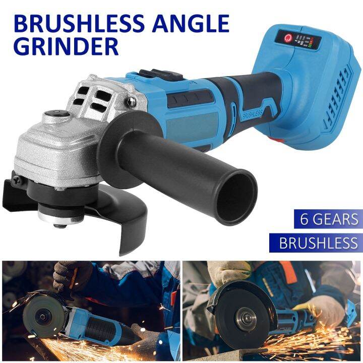 Angle Grinder 125Mm Cordless Angle Grinder CutOff Tool Brushless