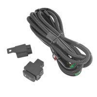 Car Fog Light Lamp Wiring Harness with Indicator Relay &amp; ON/OFF Switch Kits for Nissan Patrol Y62