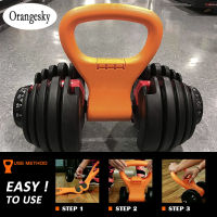 Orangesky Portable weight Grip kettlebell Gripอุปกรณ์เพาะกายdumbbells Clamps