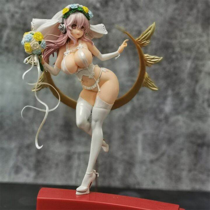 anime-super-sonico-ชุดแต่งงาน-super-sonico-33ซม-undress-ขนาดใหญ่รูปแอคชั่น-pvc-ของเล่นพร้อมกล่องและฐานตุ๊กตาสะสมของขวัญวันเกิด