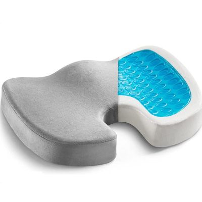 ℗ New Rebound Memory Foam Woman Office Gelatum Chair Cushion U-shaped Cool Comfort Cushion Seat Cushion for Beautiful Buttocks Pad