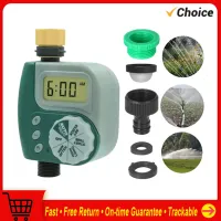 Digital Programmable Water Timer Garden Lawn Faucet Hose Timer Automatic Irrigation Controller 1Outlet Leakpoof Copper Connector