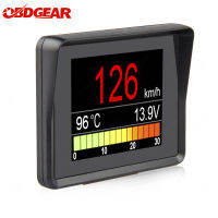 รถยนต์ออนบอร์ดคอมพิวเตอร์ A203รถดิจิตอล OBD 2คอมพิวเตอร์แสดง S Peedometer การบริโภคน้ำมันเชื้อเพลิงเมตรอุณหภูมิ OBD2วัด