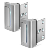 Safety Door Lock Can Withstand 800 Pounds (Silver-2 Bag)