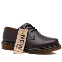 TOP☆Ready StockMen New England Dr.Martens Martin Shoes Real Leather Tooling Shoes Crusty Couple Formal Shoes