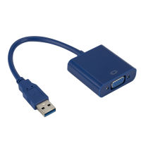 Kebidu VGA Adapter External USB 3.0 to VGA Video Cable Multi Display Converter for Win 7810 Desktop Laptop PC Monitor