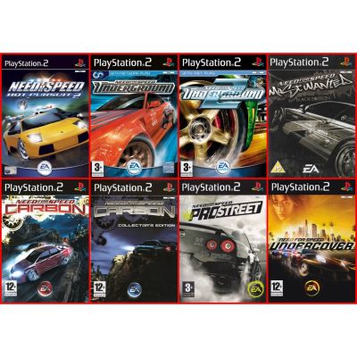 Need for Speed  ALL รวมทุกภาคของ PS2