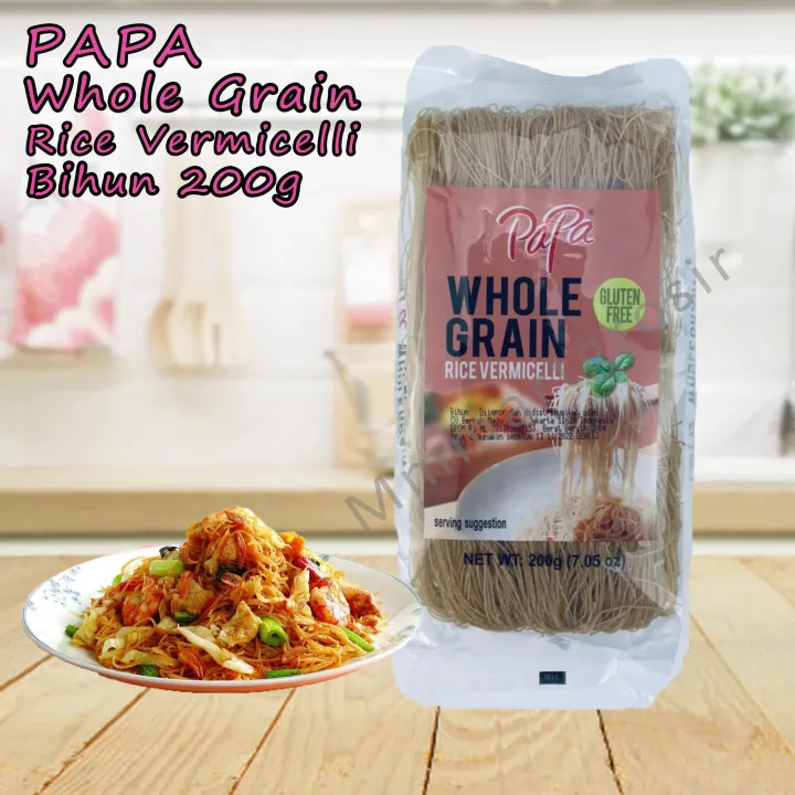Papa / Whole Grain / Rice Vermicelli / Bihun / 200g Lazada Indonesia