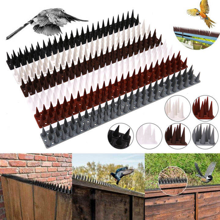 cat-bird-repellent-spikes-outdoor-fence-security-plastic-deterrent-climb-spikes