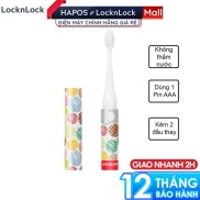 Bàn chải đánh răng điện LocknLock 22.000xd min dùng pin AAA ENR236 không