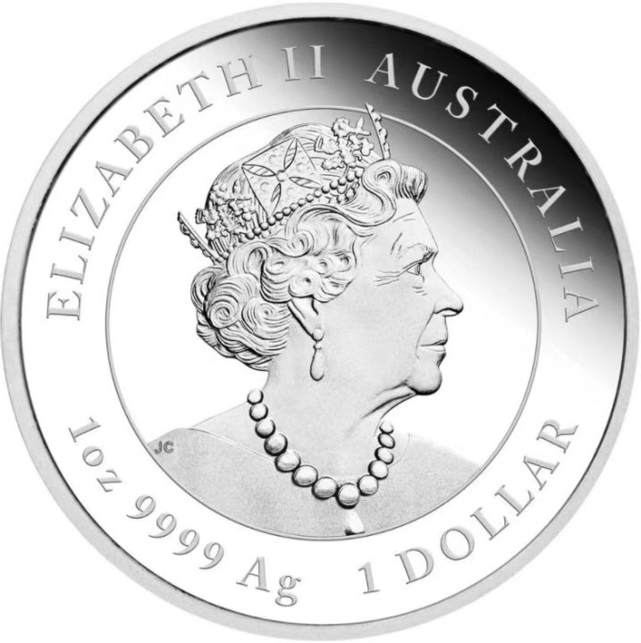 ใหม่ปี-2023-กระต่ายออสเตรเลียสัตว์เหรียญที่ระลึกเงินสีสัน-elizabeth-ii-ของที่ระลึกของขวัญปีใหม่-kdddd