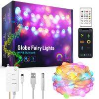 10M LED String Fairy Lights RGB Wifi Bluetooth String Light for Festival Decoration Works with Alexa Home Smart Life