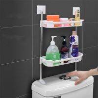 Toilet RackShelf Above The Toilet TankPunch-free Multi-functional Storage Rack With Supporting Feet Bathroom Accessories