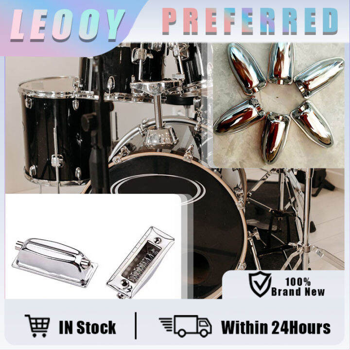 1PCS Drum Lug Single/Doubleend Rectangular Snare Drum Lug Ear Drum Set