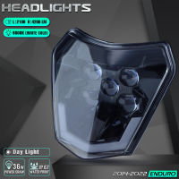 QUEEN X MOTOR Motorcycle LED Headlight Headlamp Head Light Supermoto Fairing For KTM EXC SXF MX Dirt Bike Enduro LED Headlight