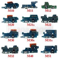 ขั้วต่อการชาร์จเร็ว USB ดั้งเดิม Dock Flex Cable สําหรับ Samsung Galaxy M10s M11 M12 M21 M21s M22 M30 M30s M31 M31s M32 M40 M51