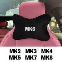 Car Seat Headrest Pillows Neck Rest Cushion Auto Accessories For VW Volkswagen Golf 6 7 5 4 3 2 8 MK4 MK6 MK7 MK5 MK3 MK2 MK8