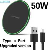 ﺴ✴✷ NEW 50W Fast Wireless Charger Pad for iPhone 13 12 11 X Pro Max For Samsung Galaxy S21 S20 S10 S9 S8 Xiaomi Wireless Charging