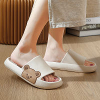 Bear Slippers Woman Shoes Summer Flip-Flop Sandals Thick Platform Casual House of Sunny Kawaii Home Soft Free Shipping Plus Size