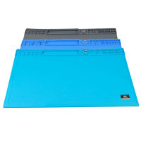 Large Size 45*30cm Heat Insulation Silicone Mat Work Desk Pad Maintenance Platform for BGA Soldering Rework Station