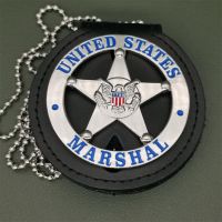 【CC】 U.S. MARSHAL Agent  BADGE 1:1 Movie Prop